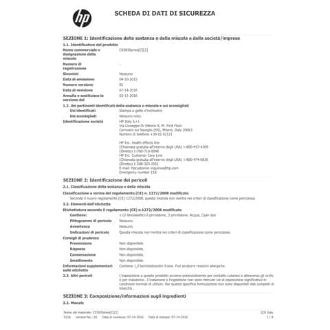 Testina di stampa 72 HP magenta +ciano  C9383A